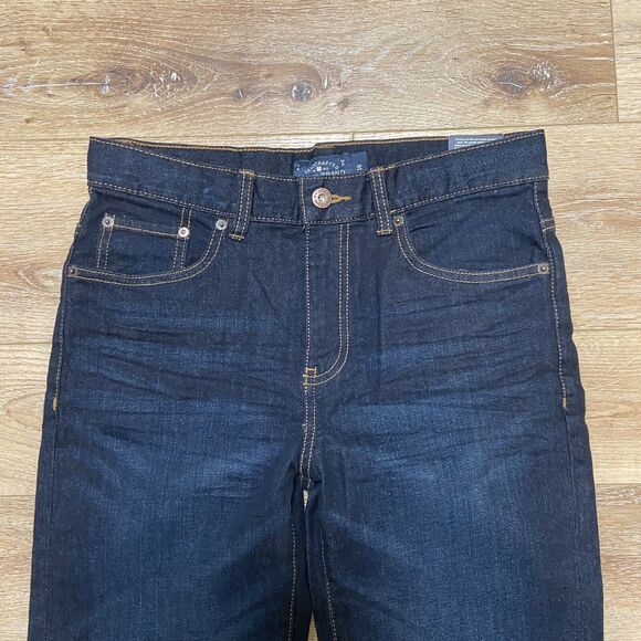 Lucky Brand Jean Youth 16 Blue Kids Girls Classic Straight Dark Wash Mid… - Picture 2 of 7
